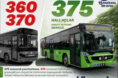 Denizli’de 360 ve 370 numaralı otobüsler iptal edildi, yeni 375 hattı başlıyor