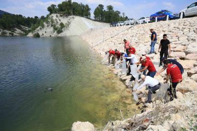 Denizli’de iç sulara can suyu: İl genelinde 1 milyon 386 bin balık bırakıldı