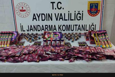 Didim’de işletmede 4 bin 630 adet yanıcı ve yakıcı madde ele geçirildi