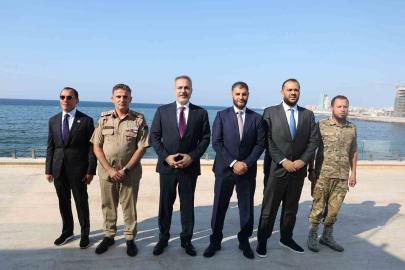 Dışişleri Bakanı Fidan, Libya Başbakanı Ulusal Güvenlik Danışmanı Dibeybe ile bir araya geldi