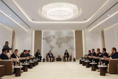 Dışişleri Bakanı Fidan, Libya Kalkınma ve Yeniden İmar Fonu Başkanı Hafter ile görüştü