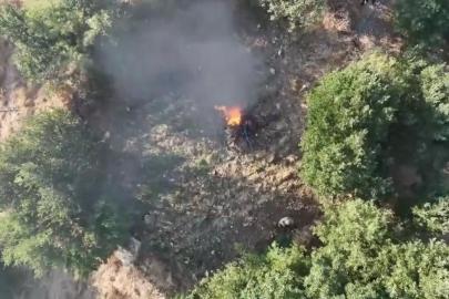 Diyarbakır’da 5,7 ton toz esrar elde edilebilecek kök kenevir ve skunk imha edildi