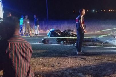 Diyarbakır’da motosiklet iş makinesine arkadan çarptı: 1 ölü