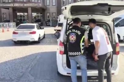 Diyarbakır’da trafiği tehlikeye sokan sürülere cezai işlemler uygulandı