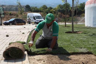 Dostum kamp alanında çalışmalar sürüyor
