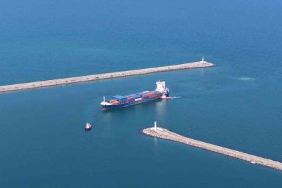 Dronla vurulan Türk gemisi Samsun’da