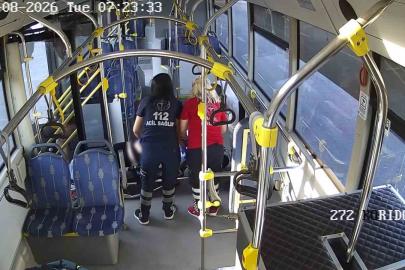 Duyarlı şoför, fenalaşan yolcuyu hastaneye yetiştirdi