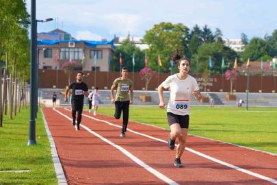 Düzce’de 2 kilometrelik parkurda "Zafer" için koştular