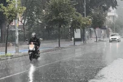 Düzce’de kuvvetli yağmur etkili oldu