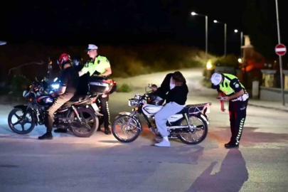 Edirne’de gece trafik uygulaması
