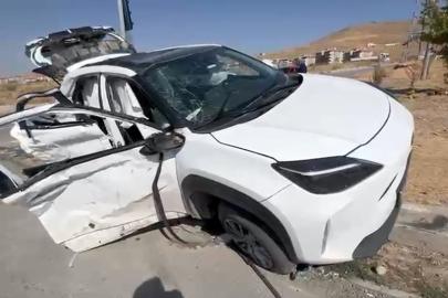 Elazığ’da tırla otomobil çarpıştı: 4 yaralı