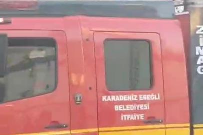 Elektrikli fırından çıkan yangın evi kullanılamaz hale getirdi