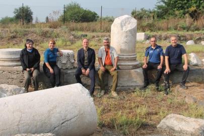 Erzin’de Issos Epiphaneia Antik Kenti’ndeki kazı çalışmaları sürüyor