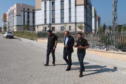 Erzin’de köy evleri ve TOKİ konutlarında inceleme gerçekleştirildi