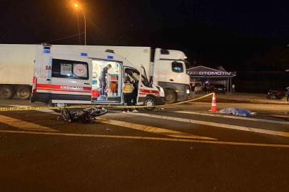 Eski belediye başkanının yeğeni motosiklet kazasında hayatını kaybetti