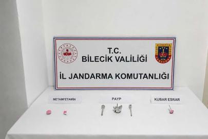 Eskişehir’den aldığı uyuşturucuyla Bilecik’e gelirken yakalandı