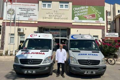 Evde sağlık hizmetlerine 2 yeni ambulans takviyesi