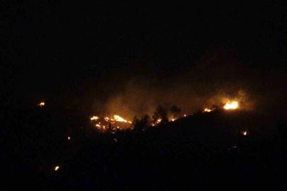 Ezine’deki orman yangınının enerjisi düşürüldü