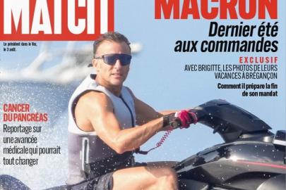 Fransa’da orman yangınları devam ederken, Macron’un jet ski ile fotoğrafı tepki çekti