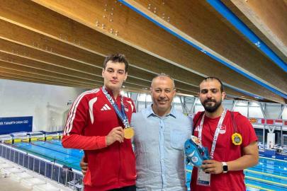 Gaziantep büyükşehir sporcusundan tarihi başarı