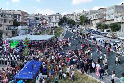 Gaziantep Büyükşehir Vatan Mahallesi’nin çehresini değiştirecek yeni parkı açtı