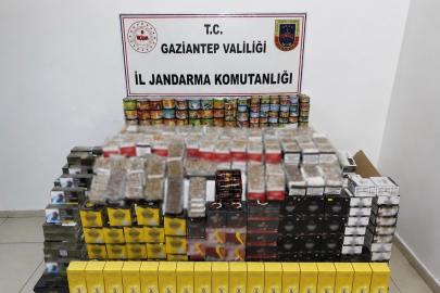 Gaziantep’te 1,4 milyon TL değerinde kaçak malzeme ele geçirildi: 3 gözaltı