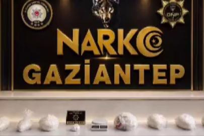 Gaziantep’te 7 kilo uyuşturucu ele geçirildi: 2 gözaltı