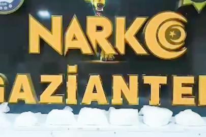 Gaziantep’te 8 buçuk kilo uyuşturucu ele geçirildi: 3 gözaltı