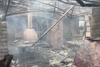 Gaziantep’te restoran yangını söndürüldü