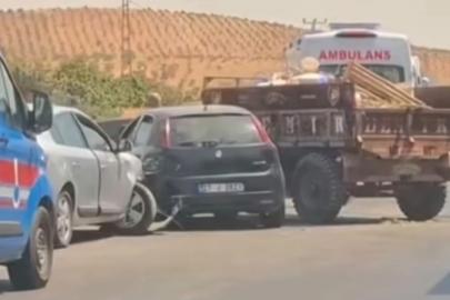 Gaziantep’te zincirleme kaza: 2 yaralı