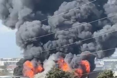 Gebze’de yangın