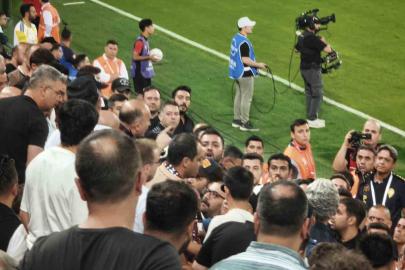 Gençlerbirliği tribünlerinde kavga golle son buldu