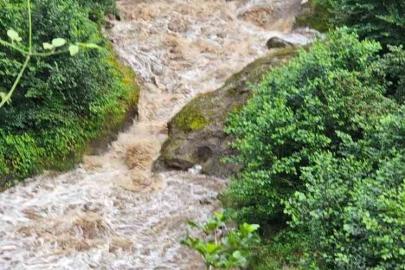 Giresun’da anne ile 2 kızı sel sularına kapıldı