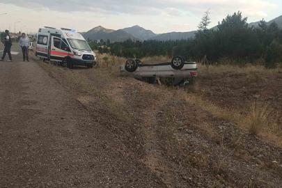 Hastaneden çıktı, dakikalar sonra kaza yaptı