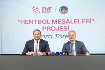 Hentbol Meşaleleri iş birliği protokolü imzalandı