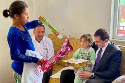 Hisarcık Kaymakamı Atam’dan Kurtdere Köyünde aile ziyareti