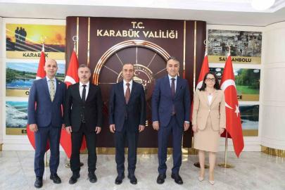 HSK üyesi Sait Özdemir, Vali Çağatay ile görüştü