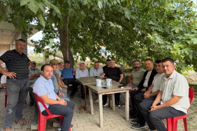İl Başkanı Yıldırım köylerde vatandaşlarla buluştu