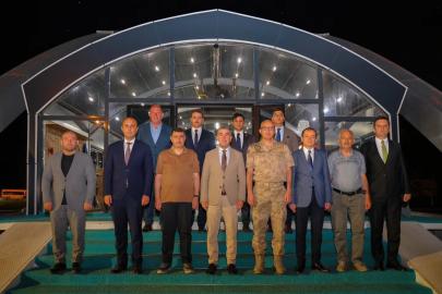 İl Jandarma Komutanı Aslan için veda yemeği düzenlendi