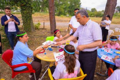 İlkadım’da "Camiler Sesinle Şenlensin" projesiyle çocuklar eğlenerek öğrendi