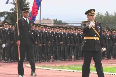 Işıklar Jandarma Astsubay Meslek Yüksekokulu’nda mezuniyet coşkusu