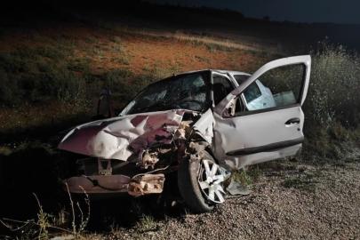 Isparta’da iki otomobil çarpıştı: 3 yaralı