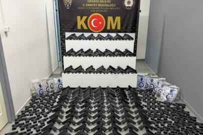 Isparta’da kaçak silah operasyonu: 1 tutuklama