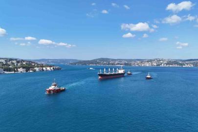 İstanbul Boğazı "M/V New Victory" gemisinin geçişi nedeniyle çift yönlü trafiğe kapatıldı
