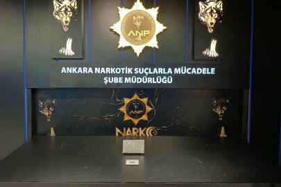 İstanbul’dan Ankara’ya yapılan uyuşturucu sevkiyatında 1 kilo uyuşturucu ele geçirildi