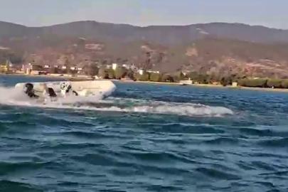 İznik Gölü’nde tekneden düşen 3 kişiden biri yaralandı
