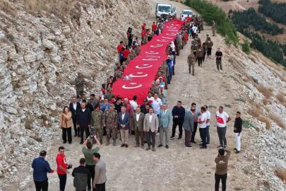 Kahramanmaraş’ta Bayrağa Saygı Yürüyüşü gerçekleştirildi