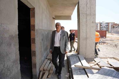 Kahta’da kadınlara özel yaşam ve yüzme merkezi yükseliyor