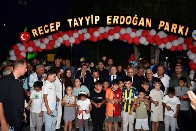 Kaman’da Recep Tayyip Erdoğan Parkı hizmete açıldı