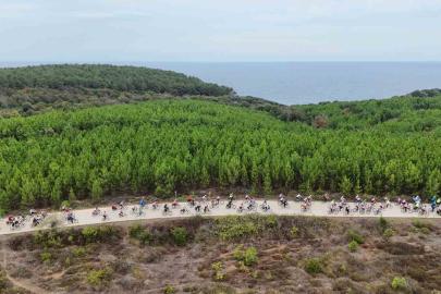 Kandıra’nın 90 kilometrelik sahil rotasında pedal heyecanı